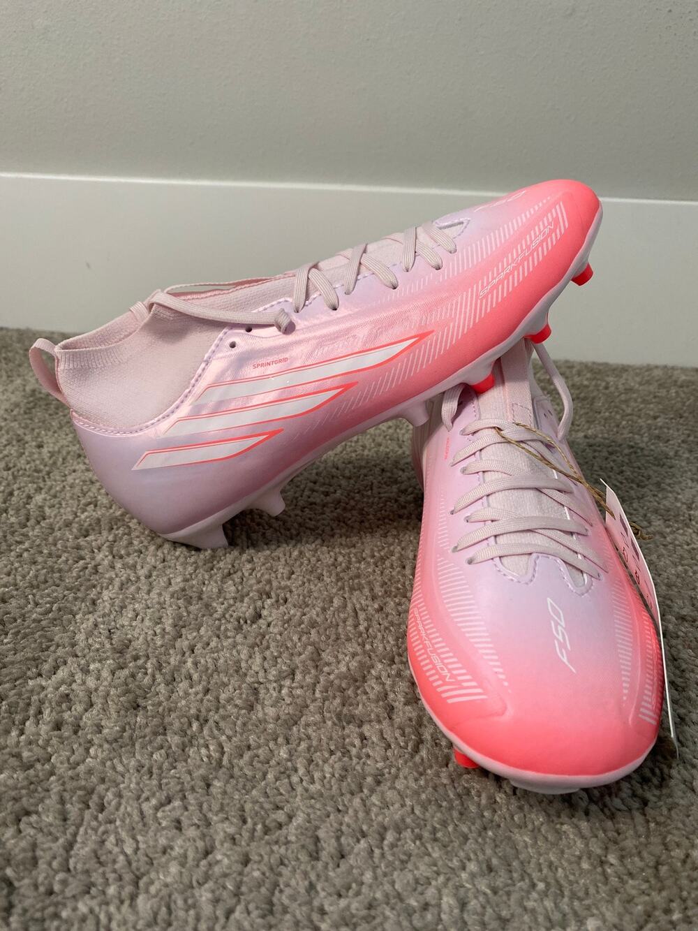 New Adidas F50 Sparkfusion League Soccer Cleats Size 4